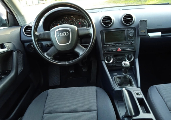 Audi A3 cena 19800 przebieg: 205000, rok produkcji 2005 z Stopnica małe 436